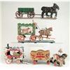 Image 1 : LOT OF 4 H.D. WAGONS/CIRCUS