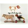 Image 1 : LOT OF 5 ANIMAL PULL TOYS
