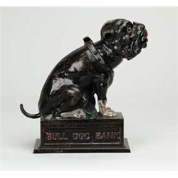 BULL DOG MECHANICAL BANK