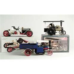 LOT OF 4 STEAM POWERED VEHICLES