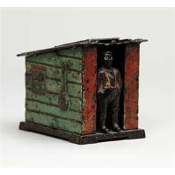'DARKIE' IN CABIN MECHANICAL BANK
