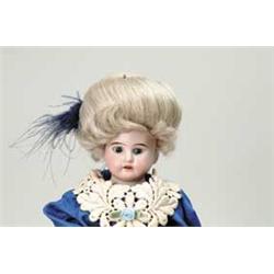 TWO GERMAN OPEN-MOUTHED DOLLS