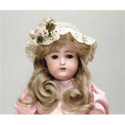 TWO GERMAN OPEN-MOUTHED DOLLS