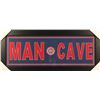 Image 1 : Chicago Cubs "Man Cave" 13x31 Custom Frame Display