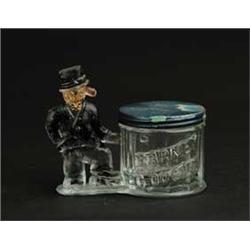 BARNEY GOOGLE BY BARREL CANDY CONTAINER