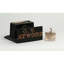 PATENT MODEL: G. V. ATWOOD, IMPROVEMENT IN ROTARY STEAM ENGINES