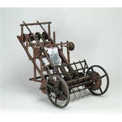 PATENT MODEL: RAKE AND HAY LOADER