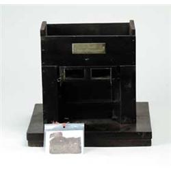 PATENT MODEL: E. SMITH, IMPROVED CHIMNEY AND OVEN