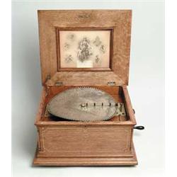 REGINA 15 1/2” DOUBLE COMB MUSIC BOX
