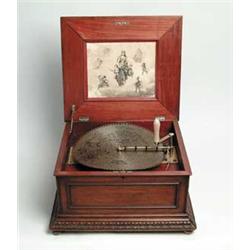 REGINA 15 1/2” DOUBLE COMB MUSIC BOX