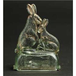 RABBIT FAMILY CANDY CONTAINER