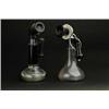 Image 1 : 2 LARGE CANDLESTICK PHONE CANDY CONTAINERS