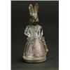 Image 1 : MOTHER AND DAUGHTER RABBIT CANDY CONTAINER