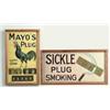 Image 1 : LOT OF 2 TOBACCO SIGNS