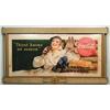 Image 1 : COCA COLA CARDBOARD SIGN