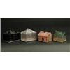 Image 1 : LOT OF 4 HOUSE CANDY CONTAINERS