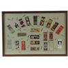 Image 1 : COLLECTION OF MOUNTED ADVERTISING MATCH COVERS