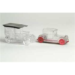 LOT OF 2 LIMOUSINE CANDY CONTAINERS