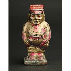 BASEBALL PLAYER ON BASE CANDY CONTAINER