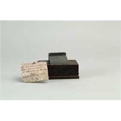 PATENT MODEL: E.S. CHURCHMAN, DUST CONVEYOR FOR THRASHING MACHINE