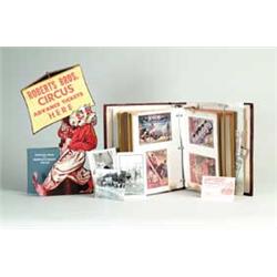 SPECTACULAR LOT OF CIRCUS EPHEMERA