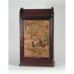 RARE PEERLESS DYES CABINET