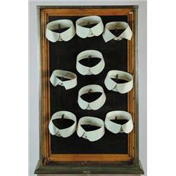 ARROW COLLAR DISPLAY CASE.