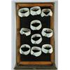 Image 1 : ARROW COLLAR DISPLAY CASE.