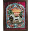 Image 1 : LARGE DECORATED STAINED GLASS WINDOW