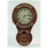 Image 1 : MAYO’S TOBACCO BAIRD CLOCK