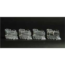 LOT OF 4 TRAIN CANDY CONTAINERS
