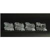 Image 1 : LOT OF 4 TRAIN CANDY CONTAINERS