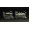 Image 1 : LOT OF 2 LARGE TRAIN CANDY CONTAINERS