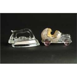 LOT OF 2 MISC. CANDY CONTAINERS