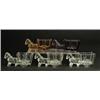 Image 1 : LOT OF 5 HORSE PULLING CART CANDY CONTAINERS