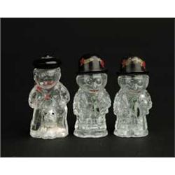 LOT OF 3 CHARACTER CANDY CONTAINERS