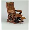 Image 1 : SALESMAN SAMPLE RECLINING GLIDER/ROCKER