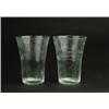 Image 1 : LOT OF 2 PEPSI FOUNTAIN GLASSES