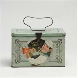 U. S. MARINE CUT PLUG TOBACCO LUNCH BOX TIN