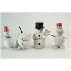 Image 1 : LOT OF 4 HOLIDAY CANDY CONTAINERS