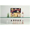 Image 1 : LOT OF 10 BOTTLE CANDY CONTAINERS PLUS DECORATIONS SET
