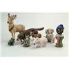 Image 1 : LOT OF 8 MISC. ANIMAL CANDY CONTAINERS