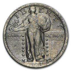 1921 Standing Liberty Quarter Fine