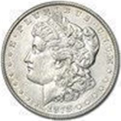 1878 Morgan Dollar 8 Tailfeathers AU