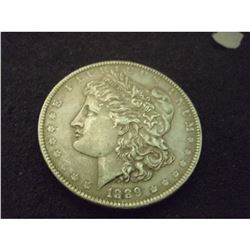 1889 MORGAN SILVER DOLLAR VF