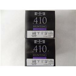 50 Rnds Gamebore 410cal 2.5in 11 load, 7 shot