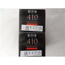 50 Rnds Gamebore 410cal 3in 16 load, 6 shot