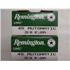 Image 1 : 100 Rnds Remington 45 Auto 230gr FMJ