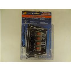 BPS Marine 4 Gang Switch Panel