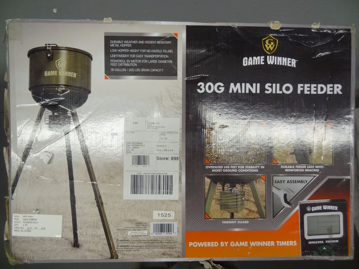 Game Winner 30g Mini Silo Feeder